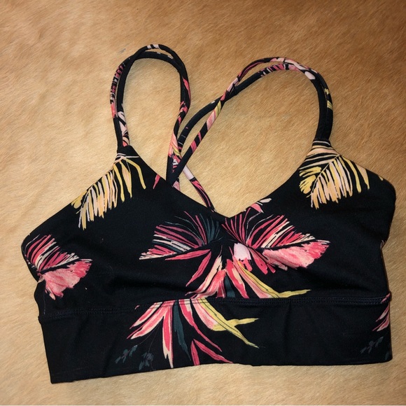 4/$20 JoyLab xs floral sport bra - Picture 3 of 5